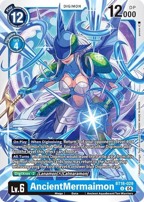 AncientMermaimon [BT18-029] [Release Special Booster 2.0] | Anubis Games and Hobby