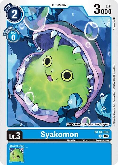 Syakomon [BT18-020] [Release Special Booster 2.0] | Anubis Games and Hobby