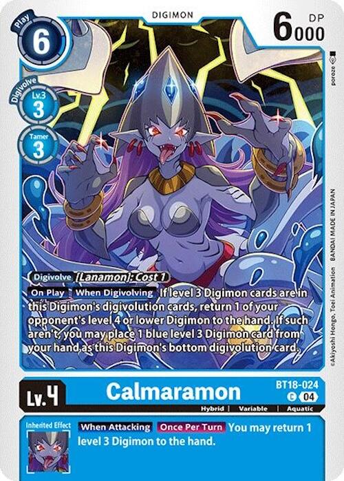 Calmaramon [BT18-024] [Release Special Booster 2.0] | Anubis Games and Hobby