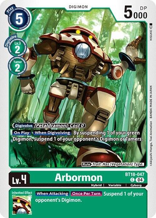 Arbormon [BT18-047] [Release Special Booster 2.0] | Anubis Games and Hobby