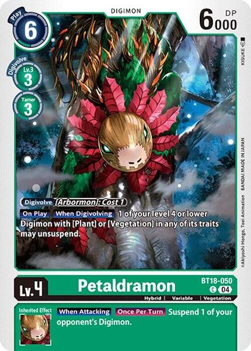 Petaldramon [BT18-050] [Release Special Booster Ver.2.0] | Anubis Games and Hobby