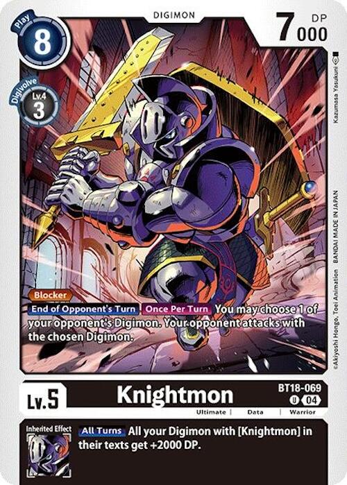 Knightmon [BT18-069] [Release Special Booster Ver.2.0] | Anubis Games and Hobby