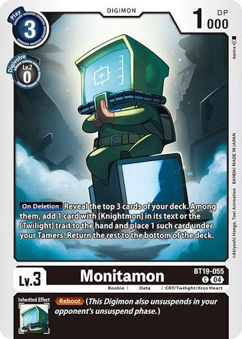 Monitamon [BT19-055] [Release Special Booster 2.0] | Anubis Games and Hobby