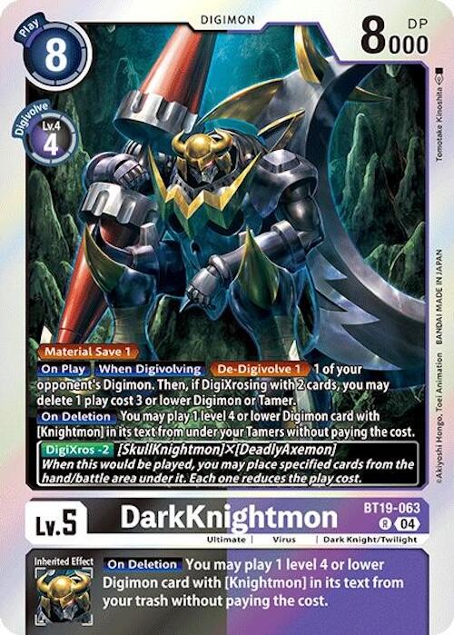 DarkKnightmon [BT19-063] [Release Special Booster 2.0] | Anubis Games and Hobby