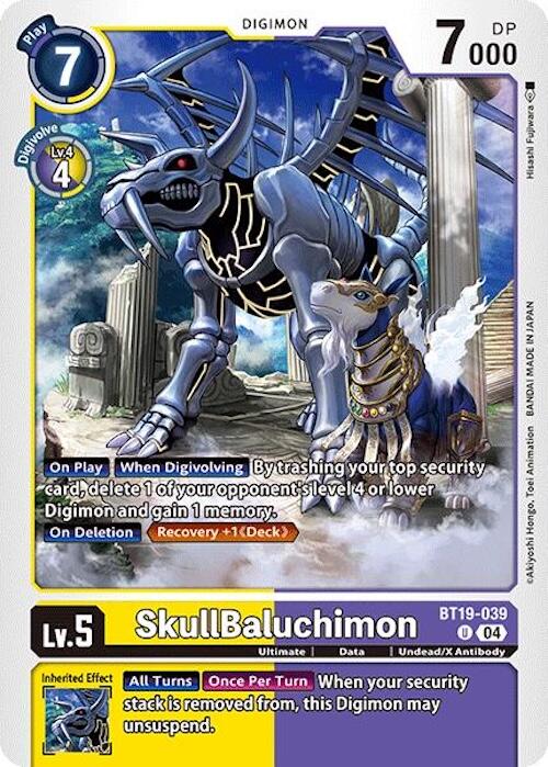 SkullBaluchimon [BT19-039] [Release Special Booster Ver.2.0] | Anubis Games and Hobby