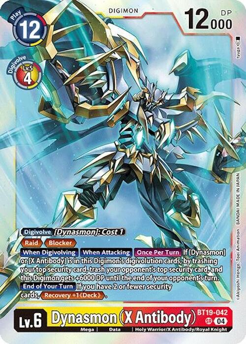 Dynasmon [BT19-042] (X Antibody) [Release Special Booster 2.0] | Anubis Games and Hobby