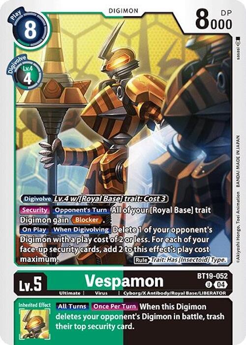 Vespamon [BT19-052] [Release Special Booster 2.0] | Anubis Games and Hobby