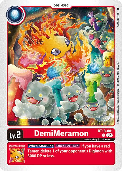 DemiMeramon [BT18-001] [Release Special Booster 2.0] | Anubis Games and Hobby