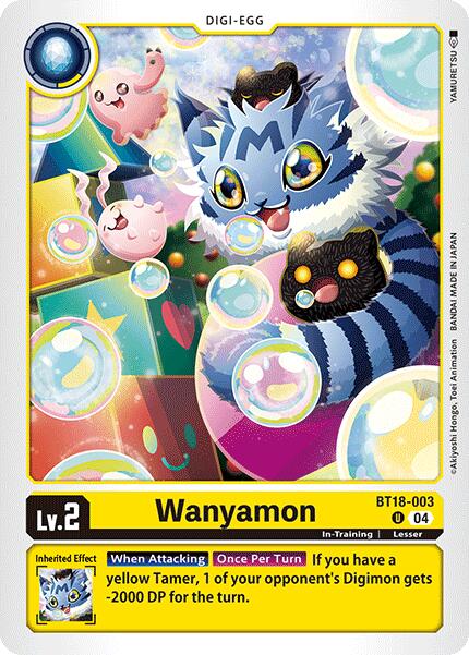 Wanyamon [BT18-003] [Release Special Booster 2.0] | Anubis Games and Hobby