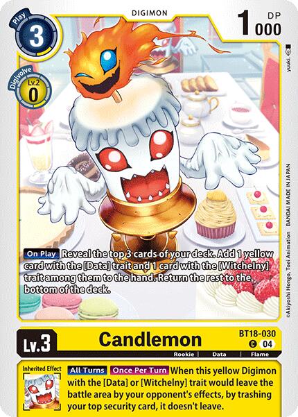 Candlemon [BT18-030] [Release Special Booster 2.0] | Anubis Games and Hobby