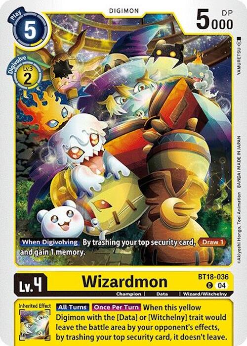 Wizardmon [BT18-036] [Release Special Booster 2.0] | Anubis Games and Hobby