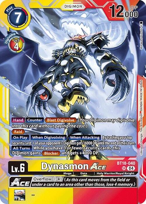 Dynasmon ACE [BT18-040] [Release Special Booster 2.0] | Anubis Games and Hobby