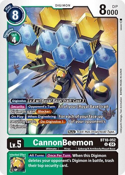 CannonBeemon [BT18-052] [Release Special Booster 2.0] | Anubis Games and Hobby