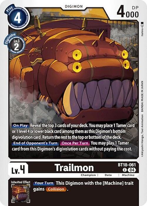 Trailmon [BT18-061] [Release Special Booster Ver.2.0] | Anubis Games and Hobby