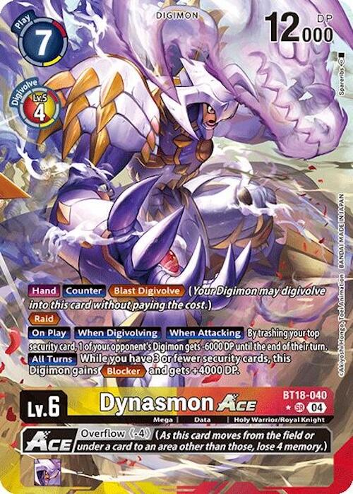 Dynasmon ACE [BT18-040] (Alternate Art) [Release Special Booster 2.0] | Anubis Games and Hobby