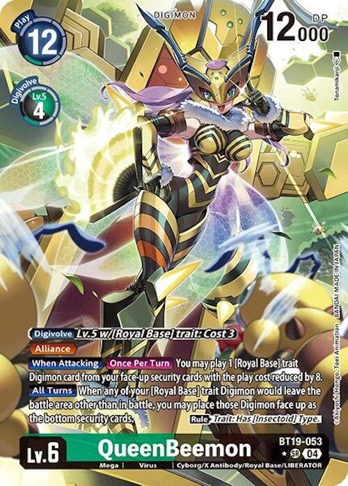 QueenBeemon [BT19-053] (Alternate Art) [Release Special Booster 2.0] | Anubis Games and Hobby