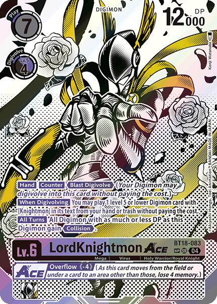 LordKnightmon ACE [BT18-083] (Textured) [Release Special Booster 2.0] | Anubis Games and Hobby