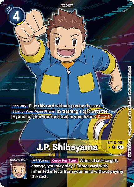 J.P. Shibayama [BT18-091] (Release Special Booster 2.0: Box Promotion Pack) [Release Special Booster 2.0] | Anubis Games and Hobby