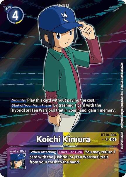 Koichi Kimura [BT18-094] (Release Special Booster 2.0: Box Promotion Pack) [Release Special Booster 2.0] | Anubis Games and Hobby