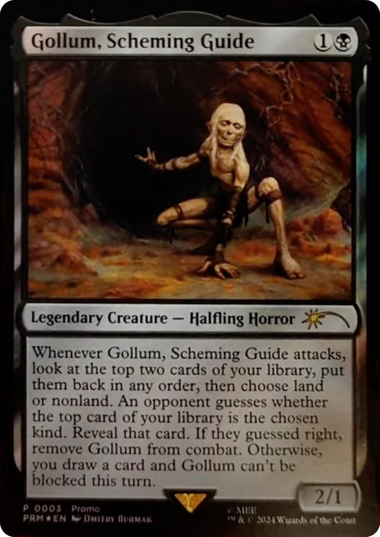 Gollum, Scheming Guide [Resale Promos] | Anubis Games and Hobby