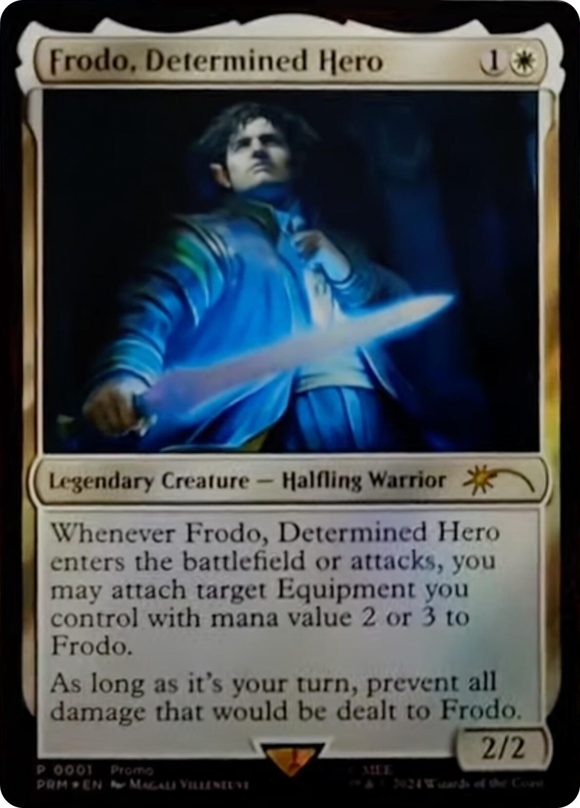 Frodo, Determined Hero [Resale Promos] | Anubis Games and Hobby