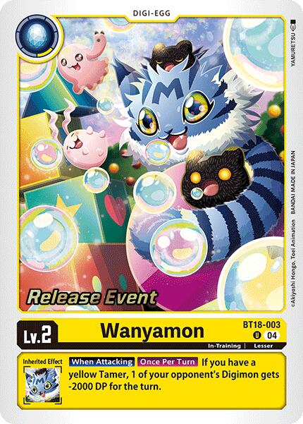 Wanyamon [BT18-003] [Release Special Booster Ver.2.0 Promos] | Anubis Games and Hobby