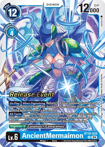 AncientMermaimon [BT18-029] [Release Special Booster Ver.2.0 Promos] | Anubis Games and Hobby