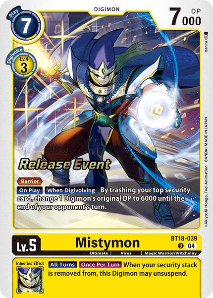 Mistymon [BT18-039] [Release Special Booster Ver.2.0 Promos] | Anubis Games and Hobby