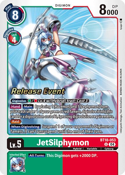JetSilphymon [BT18-053] [Release Special Booster Ver.2.0 Promos] | Anubis Games and Hobby