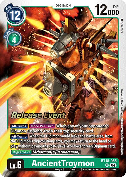 AncientTroymon [BT18-055] [Release Special Booster Ver.2.0 Promos] | Anubis Games and Hobby