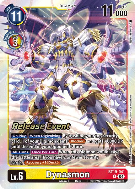 Dynasmon [BT19-041] [Release Special Booster Ver.2.0 Promos] | Anubis Games and Hobby