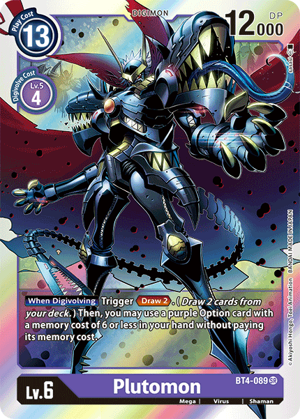 Plutomon [BT4-089] [Great Legend] | Anubis Games and Hobby