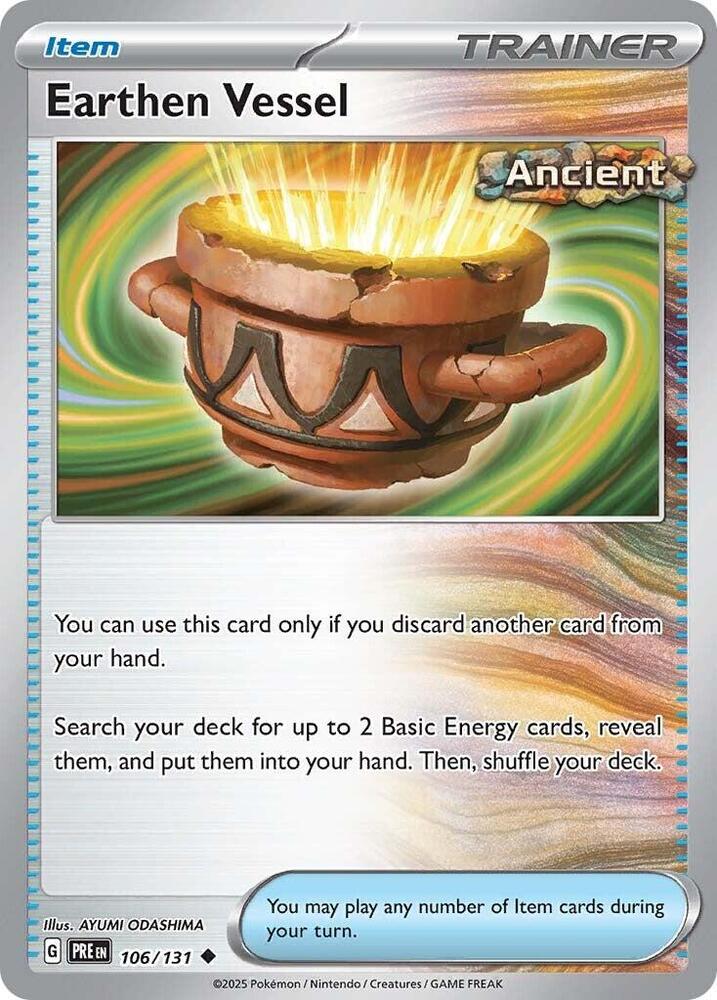 Earthen Vessel (106/131) [Scarlet & Violet: Prismatic Evolutions] | Anubis Games and Hobby