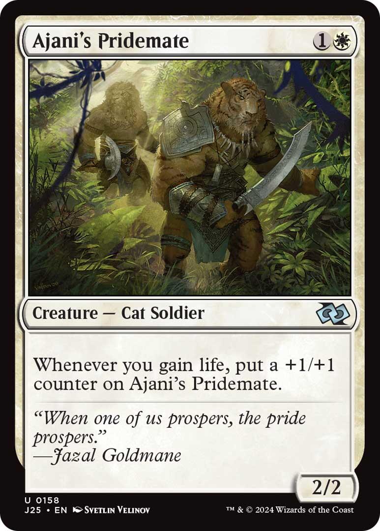 Ajani's Pridemate [Foundations Jumpstart] | Anubis Games and Hobby