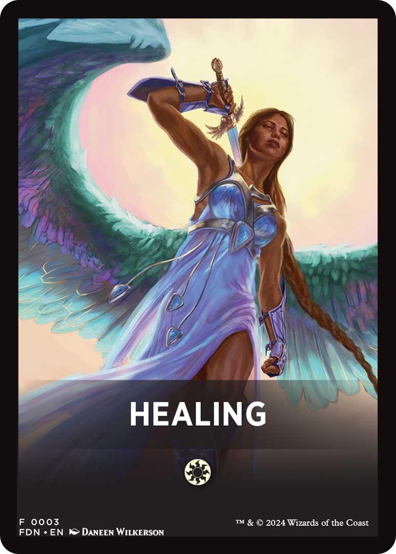 Healing Theme Card [Foundations] | Anubis Games and Hobby