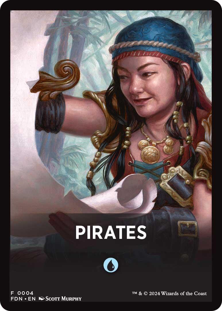 Pirates Theme Card [Foundations Tokens] | Anubis Games and Hobby