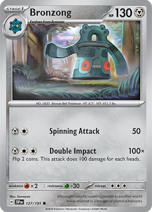 Bronzong (127/191) [Scarlet & Violet: Surging Sparks] | Anubis Games and Hobby