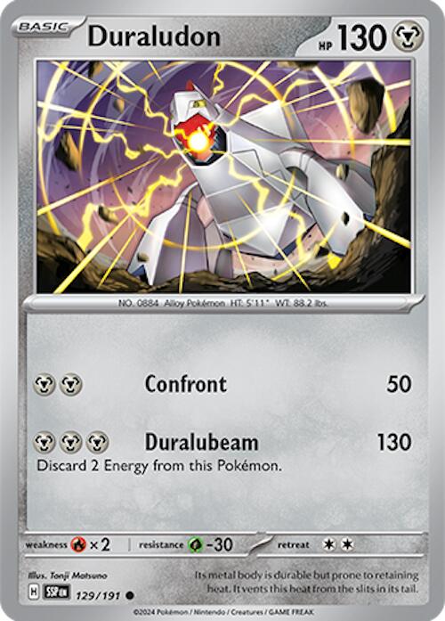 Duraludon (129/191) [Scarlet & Violet: Surging Sparks] | Anubis Games and Hobby