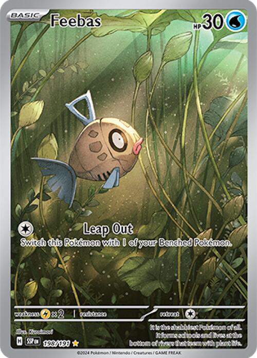 Feebas (198/191) [Scarlet & Violet: Surging Sparks] | Anubis Games and Hobby