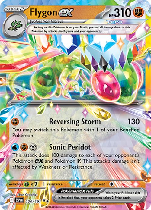 Flygon ex (106/191) [Scarlet & Violet: Surging Sparks] | Anubis Games and Hobby