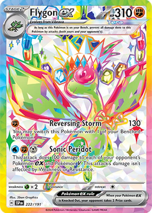 Flygon ex (222/191) [Scarlet & Violet: Surging Sparks] | Anubis Games and Hobby