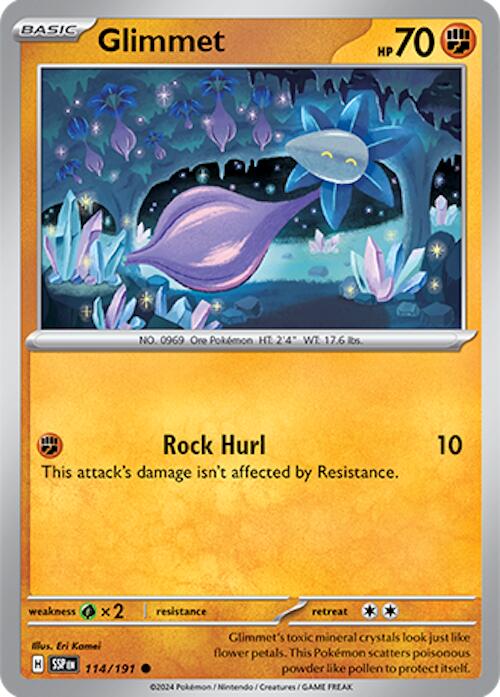 Glimmet (114/191) [Scarlet & Violet: Surging Sparks] | Anubis Games and Hobby