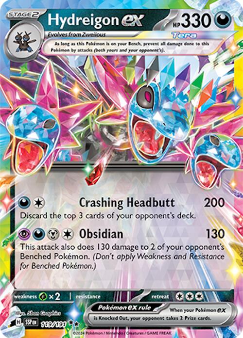 Hydreigon ex (119/191) [Scarlet & Violet: Surging Sparks] | Anubis Games and Hobby