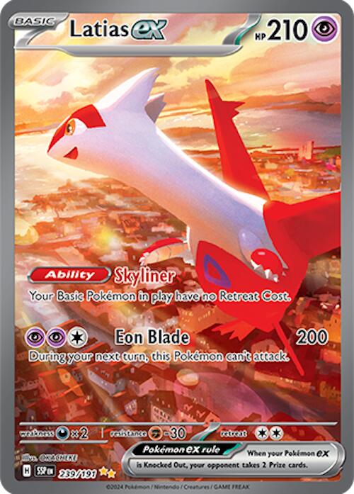 Latias ex (239/191) [Scarlet & Violet: Surging Sparks] | Anubis Games and Hobby