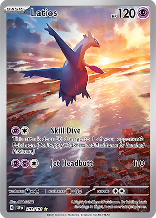 Latios (203/191) [Scarlet & Violet: Surging Sparks] | Anubis Games and Hobby