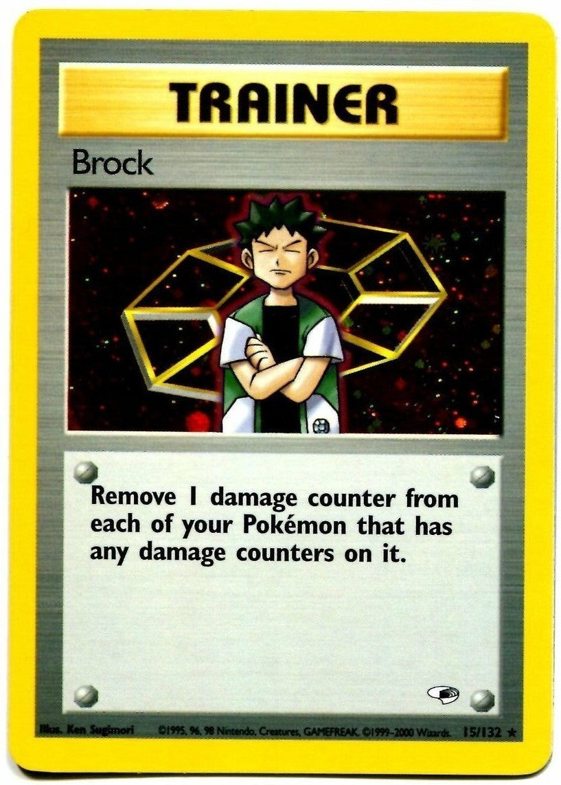 Brock (15/132) [Gym Heroes Unlimited] | Anubis Games and Hobby