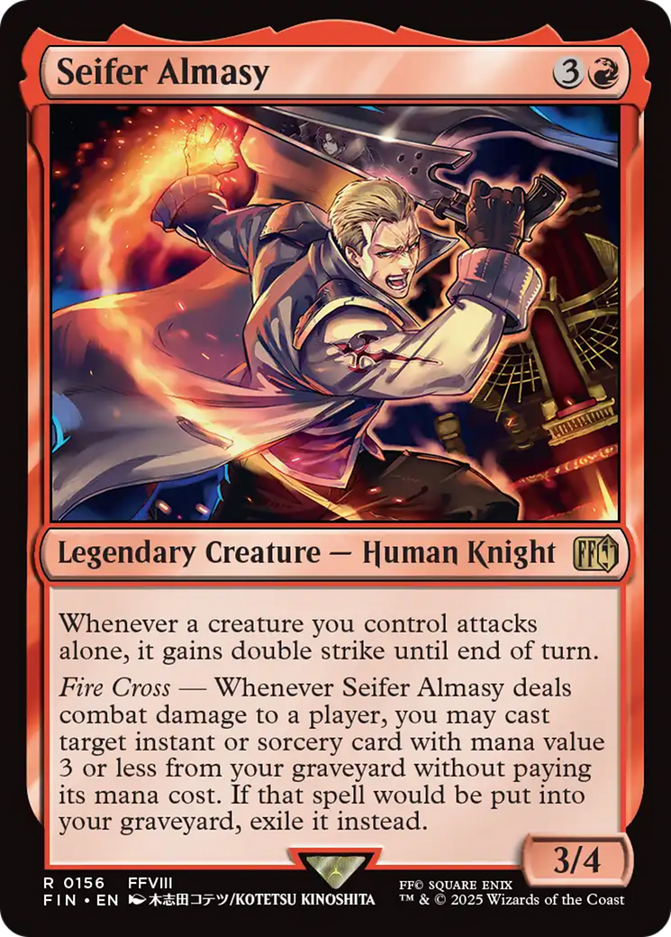 Seifer Almasy [FINAL FANTASY] | Anubis Games and Hobby