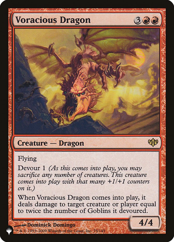 Voracious Dragon [The List] | Anubis Games and Hobby