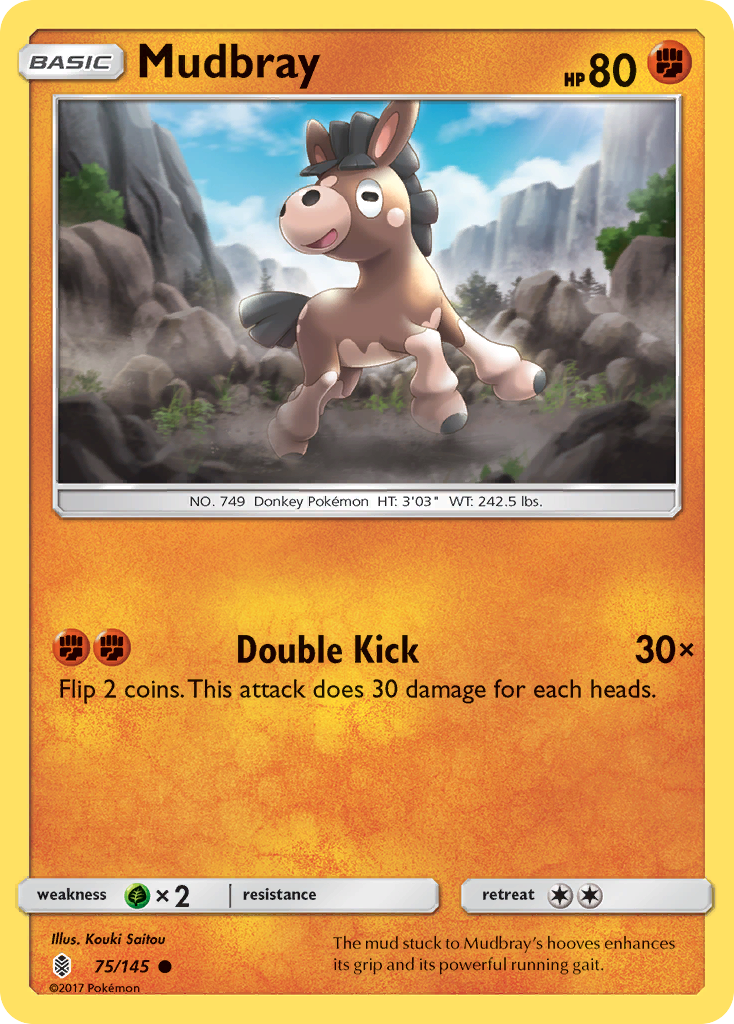 Mudbray (75/145) [Sun & Moon: Guardians Rising] | Anubis Games and Hobby