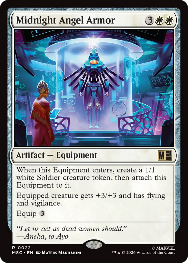 Midnight Angel Armor [Marvel Super Heroes Commander] | Anubis Games and Hobby